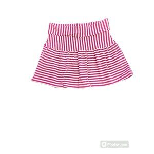 Hanna Andersson Girl 3T Purple Striped Pull on Skirtt 2157